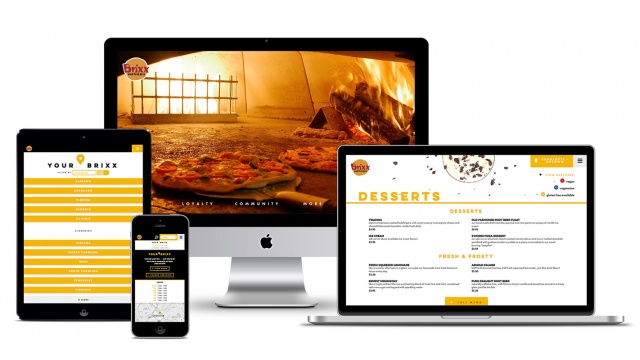 Brixx Wood Fired Pizza Website Redesign by Saturday Brand Communications
