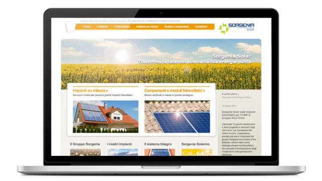 Sorgenia Solar Website Campaign by Simbol