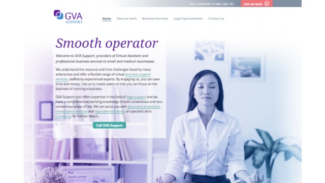 GVA Support Website Campaign by SiteCenter
