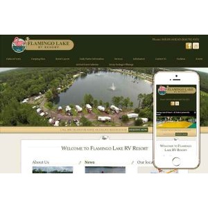 Flamingo Lake by Jacksonville Website Design