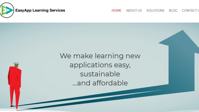 EasyApp Learning Services by Lara Spence Web Design