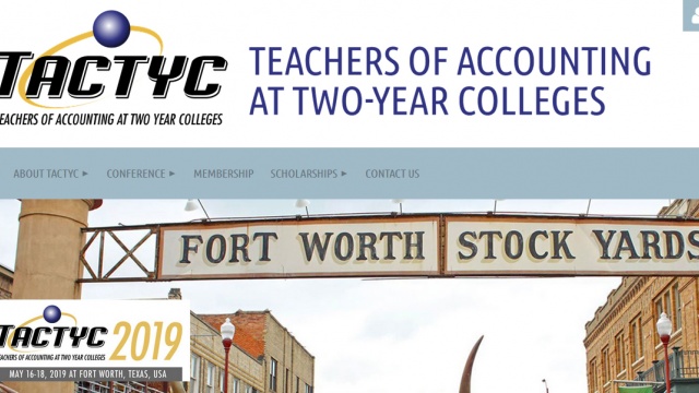 Teachers of Accounting at Two Year Colleges (TACTYC) by Lara Spence Web Design