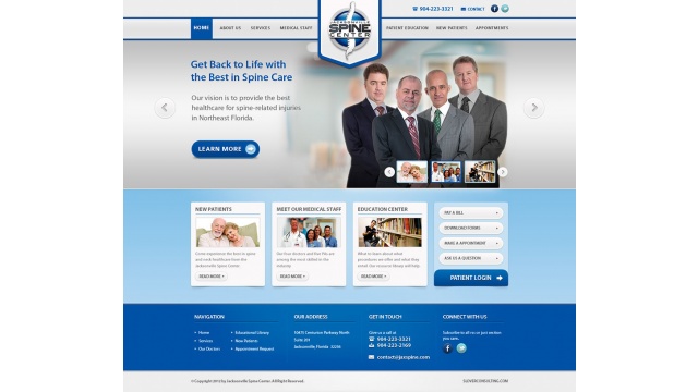 Jacksonville Spine Center Campaign by Slover Consulting