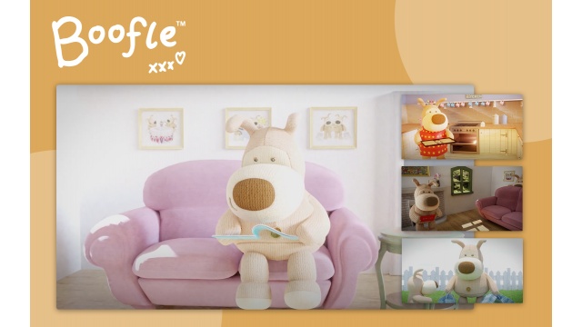 Storytelling for Boofle with 3D character modelling and animation by Eden Agency