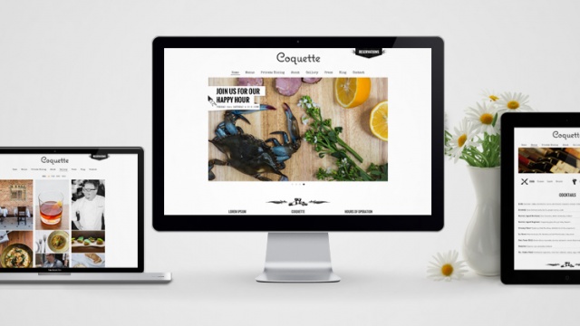 Coquette Website Redesign Campaign by Skuba Design Studio