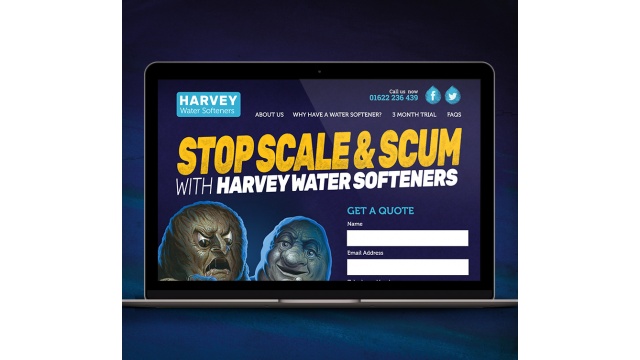 Harvey Water Softeners Campaign by Something Big Ltd