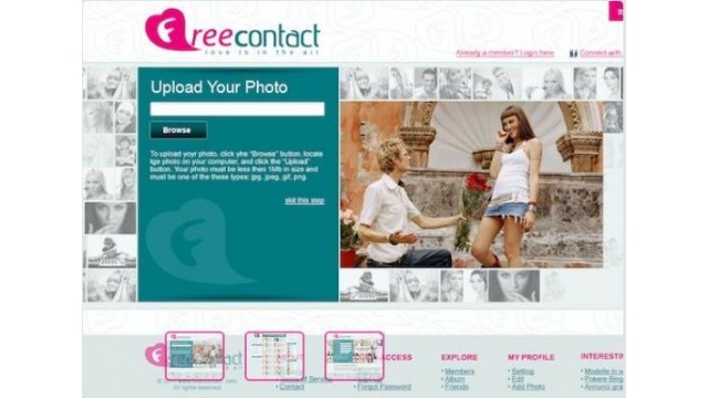 Freecontact Web Design by SocialEngineMarket