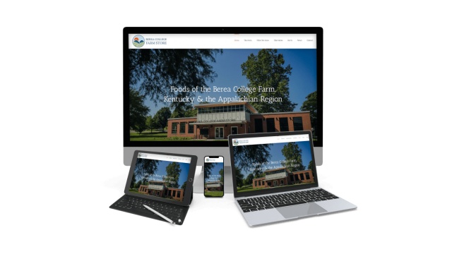 Berea College Farm Store Web Design by SpiderSavvy