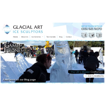 Glacial Art by Mayfly Internet Marketing
