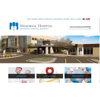 Seminole Hospital District Website Redesign by Standard Beagle Studio