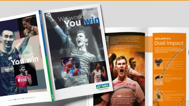 Yonex Brochures Trade and Consumer by TMA