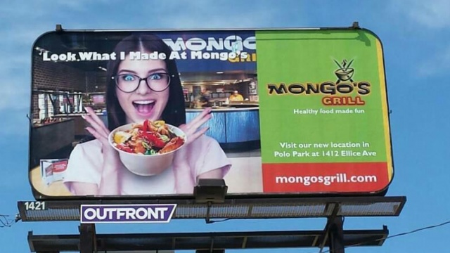 Mongos Grill Bill Board Outdoor Projects by TMD Winnipeg