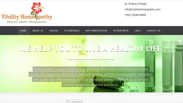 Vitality Homepathy Campaign by Techvertue Technology