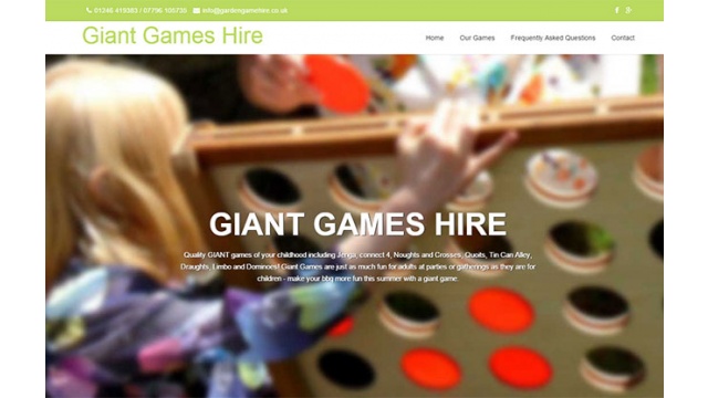 Giant Game Hire Campaign by Techware One