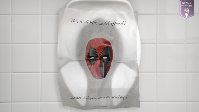 deadpool2 toilet-seat cover by Neuron Syndicate