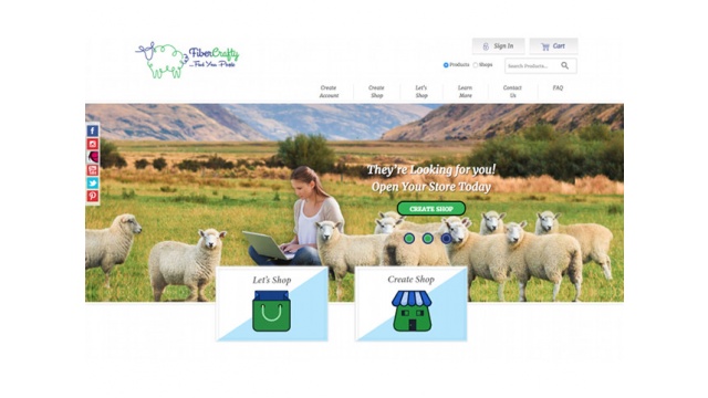 FiberCrafty E-commerce Site Campaign by The Department of Marketing