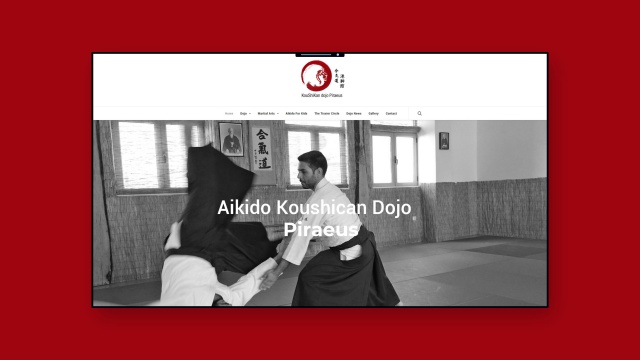Aikido Website by The Design Agency Greece