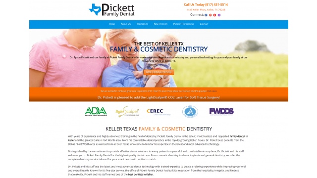 Pickett Family Dental by Nickel SEO