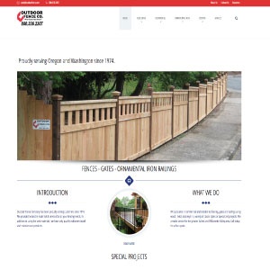Outdoor Fence Company by OMAC Advertising