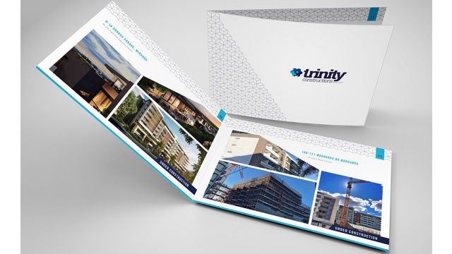 Trinity Constructions Brand Strategy and Brochure design by The Marketing Co