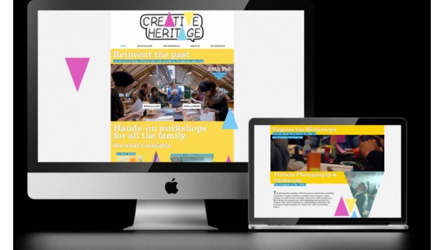 Creative Heritage Website by The Young &amp; Viral