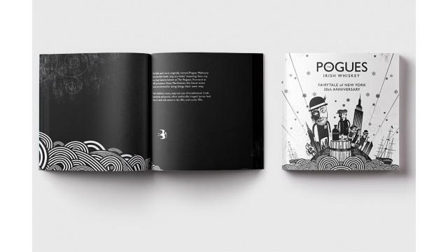 Pogues Whiskey Campaign by Them London