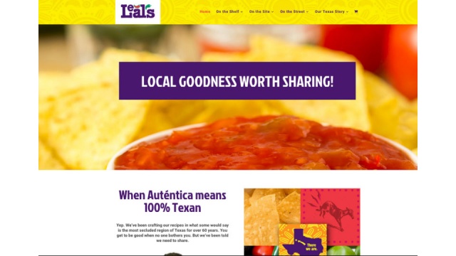 Leals Mexican Foods Website by TidalBrain