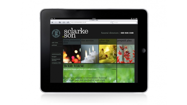 S Clarke and Son Brand + Web Development by Thought Collective
