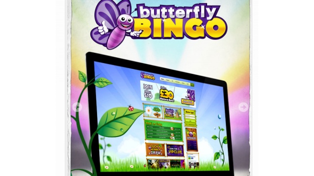 Butterfly Bingo Web Design Campaign by The Thought Store