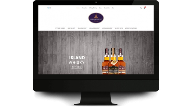 The Rare Malt Whisky Company E-Commerce by Smarter Digital Marketing