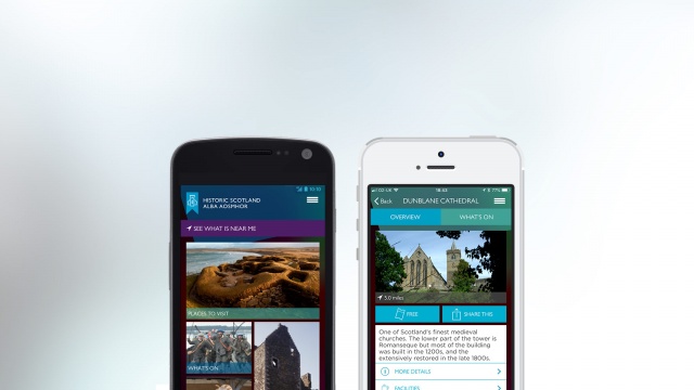 Historic Scotland App by Ping Creates