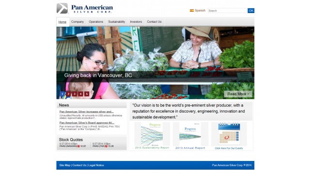 Pan American Silver Corp by VN Web Group