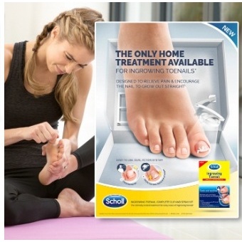 Scholl Ingrowing Toenail Complete Clip and Spray Kit by Verve Marketing London Ltd