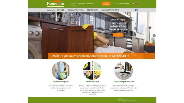 HomeLine Web Design by Vearon