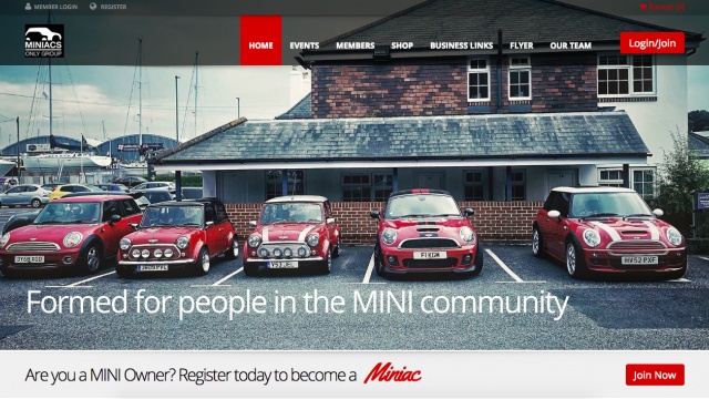 Miniacs Only Group Web Design by Vogal Digital