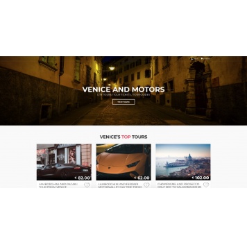 Ferrari Museum Venice Website Design by Vox Digital