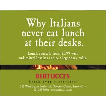 Bertuccis Campaign by Wallwork Curry Mckenna