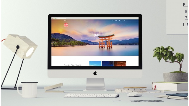 Japan.com Web Design Campaign by WeCreate