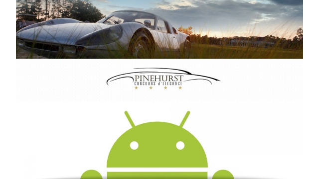 Pinehurst Concours Android App by Web Station