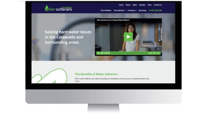 Cotswold Water Softeners Website Design by Website Success