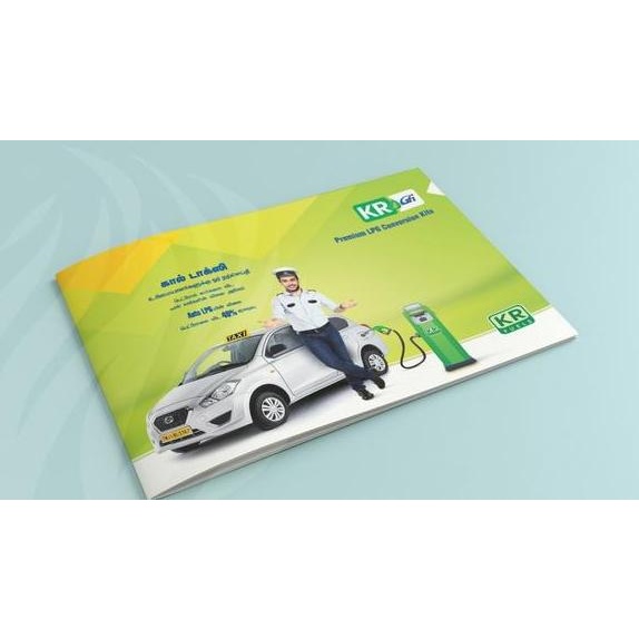 KR Fuel Brochures Brochures and Flyers by White &amp; Black