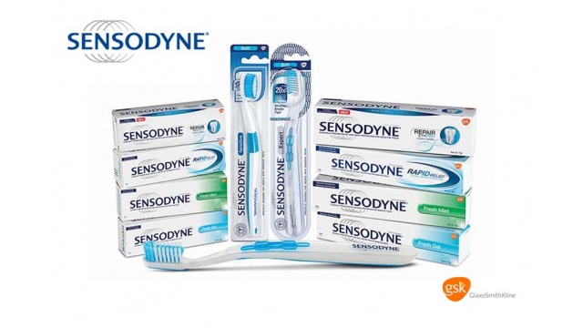Sensodyne Branding by Xpress