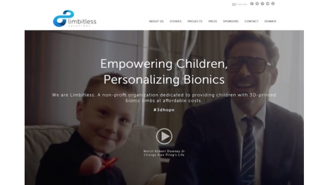 Limbitless Solutions Website Campaign by X3 Digital