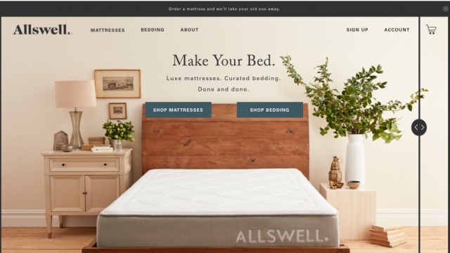 Allswell Web Design by Worn