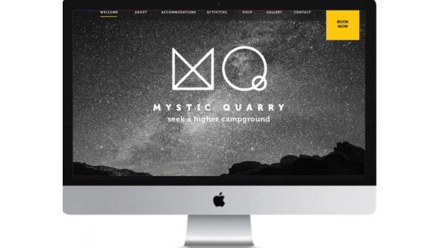 Mystic Quarry Website Design by ZMc Advertising