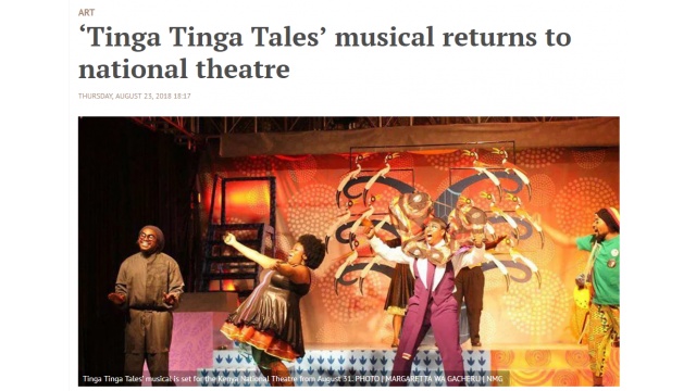 Tinga Tinga Tales - The Musical: Media Relations and Sponsorship Management by Yolanda Tavares Public Relations