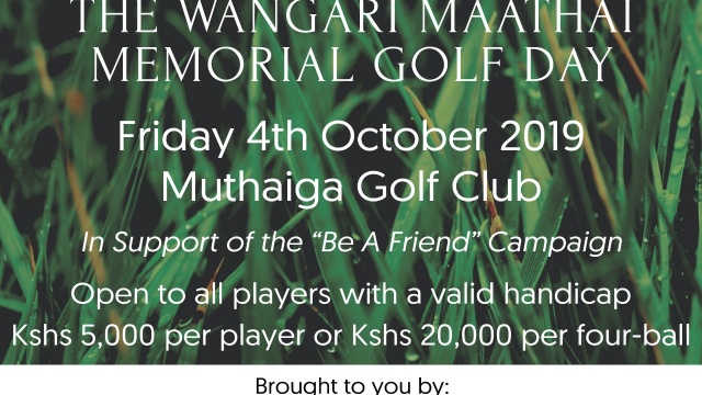 Wangari Maathai Memorial Golf Day - Sponsorship Management and Digital Campaign by Yolanda Tavares Public Relations