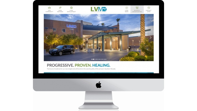 Las Vegas Medical District Web Design by Adlava