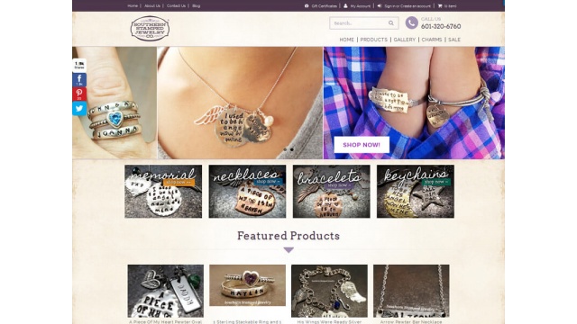 Southern Stamped Jewelry by webindiamaster.com