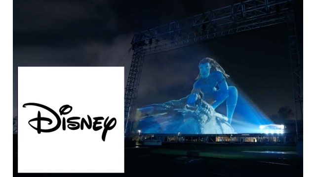 Holographic Projection Over Niagara Falls for Disney’s Avatar: The Way of the Water Trailer Release by Groove Jones